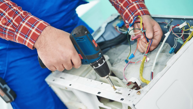 Turgutlu Goodman Goodman çamaşır makinesi kart tamiri – Su almama arızası orijinal parça ile giderildi. - Teknik servis örneği